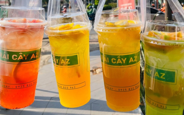 Trà Trái Cây AZ - Đào Hồng Siêu Nhãn & Olong Trà Đặc Biệt - Thích Quảng Đức