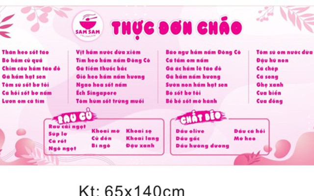 Sam Sam - Cháo Dinh Dưỡng - Vũ Hữu
