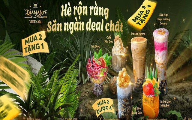 Diamante Vietnam - Trà Sữa, Trà Hoa Quả