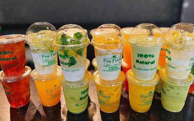Five Floors Coffee - Trà Tắc, Nước Ép & Sinh Tố Phương Đào