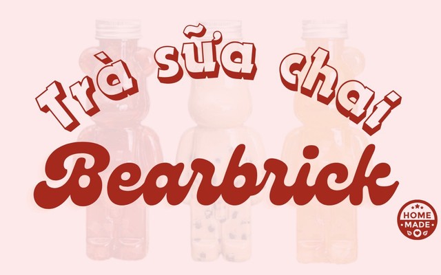 Ăn Vặt & Trà Sữa - Bearbrick