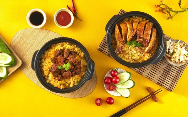 Cơm Thố Delichi - Cơm Thố Gà, Xá Xíu - Thụy Khuê