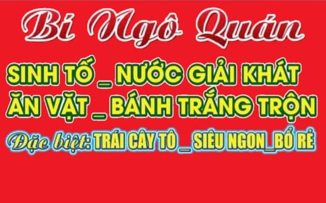 Bí Ngô Quán - Trái Cây Tô & Bánh Tráng Trộn