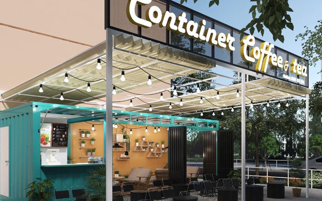Container Coffee And Tea - Cà Phê, Trà Sữa & Thức Uống - Đường Dx025