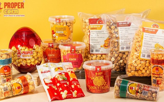 Ngôi Nhà Bỏng Ngô - ProperCorn Việt Nam - 65 Đội Cấn