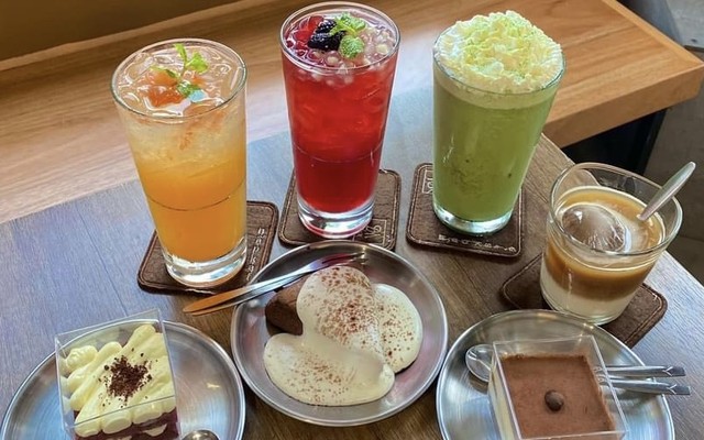Cà Phê Thảo Nguyên - Trà Cúc, Sinh Tố & Nước Ép