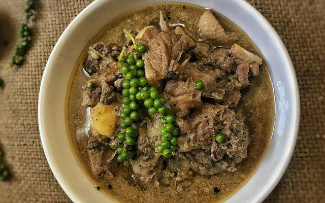 Vịt Nấu Tiêu Xanh & Soup Cua - Đồ Chay Vy Thái 79