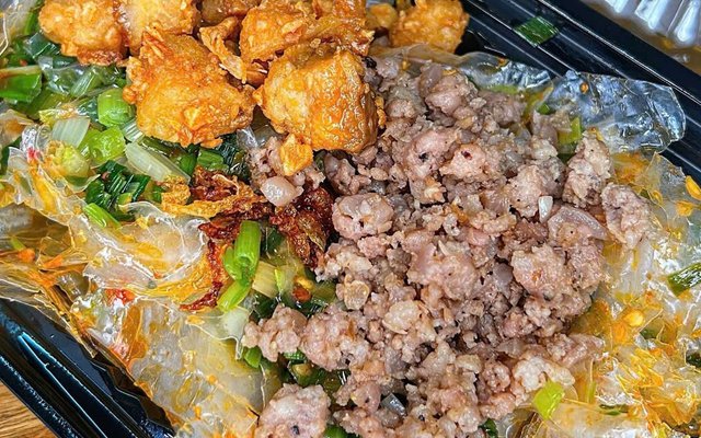Cô Hạnh - Bánh Tráng Mỡ Hành Thịt Bằm Tóp Mỡ