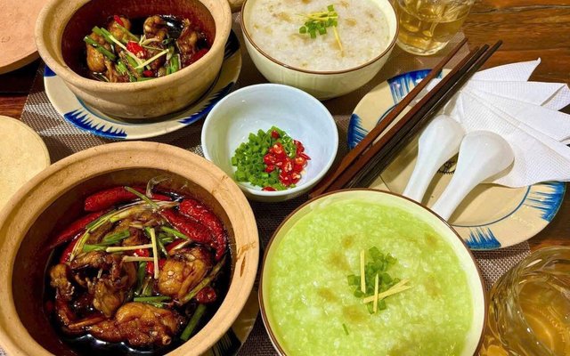 Cháo Ếch Singapore Hai Ông Ngoại