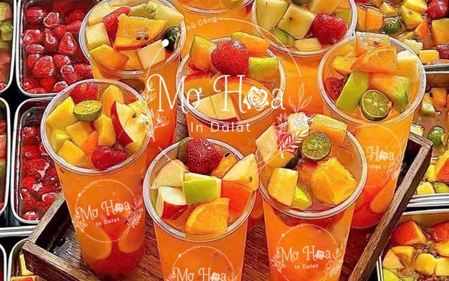 Trà Trái Cây Tươi - Mơ Hoa