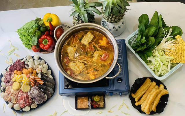 Mì Cay Jumbo - Chân Gà Sốt Thái & Trà Chanh - Phùng Khoang