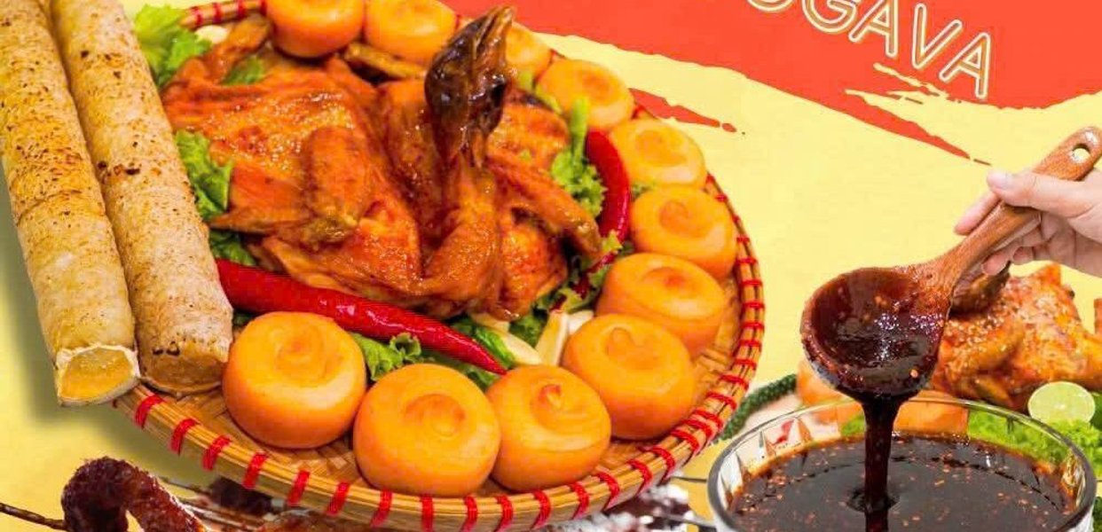 Gà Nướng 2 Vị CoGaVa 