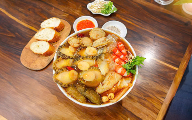 长鲍鱼 Trường Bào Ngư - Súp Bào Ngư Vi Cá Tẩm Bổ - Nguyên Hồng