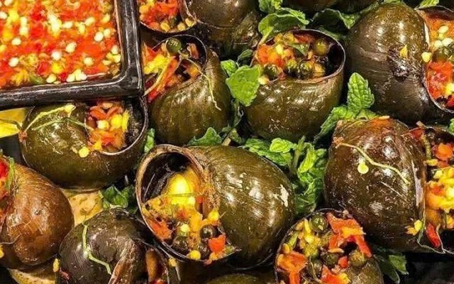 Cồn Ốc - Ốc Hấp Sả, Ốc Nướng Tiêu Xanh & Chả Giò Ốc - Hiệp Hòa