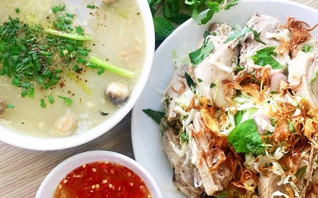 Cháo Gà & Gỏi Vịt, Cơm - Sanh Râu