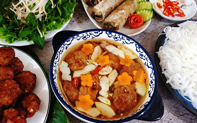 Bún Chả Ngõ 52 - Bún Chả Hà Nội - Lý Chính Thắng