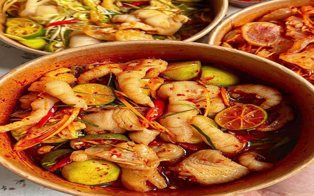 Chân Gà Sốt Thái Chị Linh - Phùng Khoang