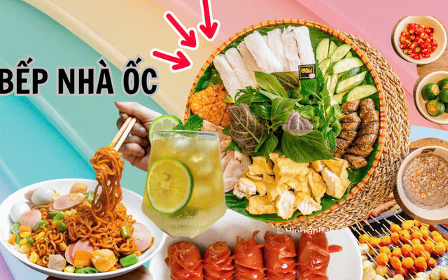 Bếp Nhà Ốc - Bún Đậu Mắm Tôm & Mì Trộn Indomie - Ngõ Gốc Đề