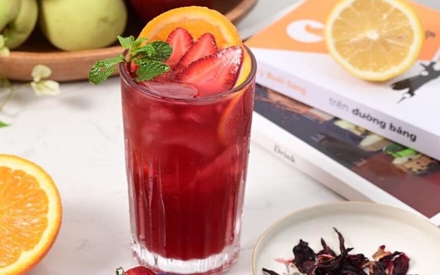 Try Hard Coffee - Trà Chanh, Ô Long Cam Đào Dâu Tây & Sữa Chua Dưa Lưới