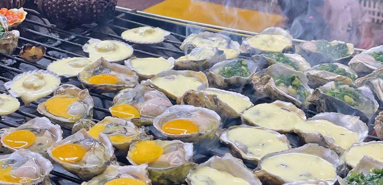 HÀU NƯỚNG MỠ HÀNH BÉO NGẬY VỚI HÀNH PHI VÀNG ƯƠM HẤP DẪN