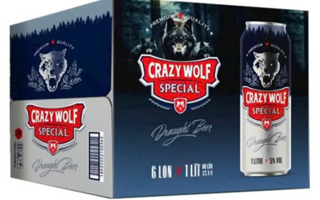 Sói - Crazy Wolf Khổng Lồ 1 Lít - Bà Triệu