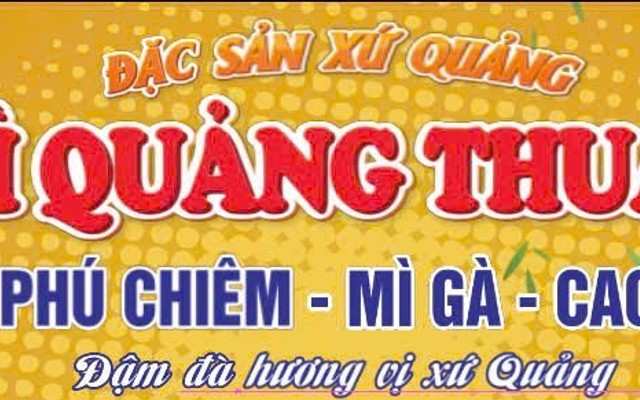 MÌ QUẢNG THUẬN - Đặc Sản Xứ Quảng - Lê Độ
