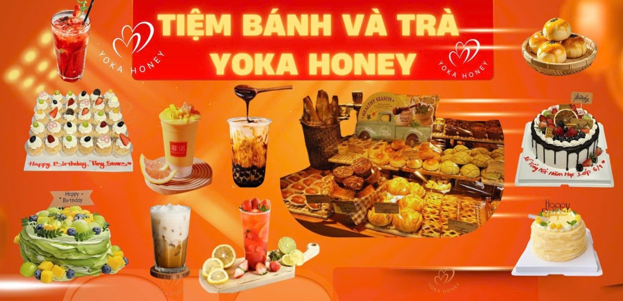 Tiệm Bánh Yoka Honey - Bánh Kem, Bánh Ngọt & Trà