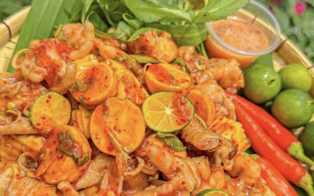 Mợ Ba Food Hiệp Bình Chân Gà Sốt Thái, Tré Trộn & Sứa Thái