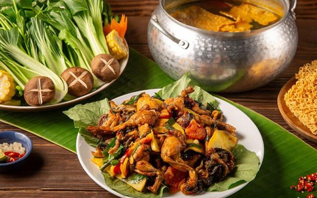 Lẩu Ếch - Mỳ Ếch Mye Mye - Triều Khúc