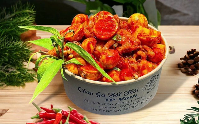 Chân Gà Sốt Thái TP Vinh - 77 Đường Mương Bạch Liêu
