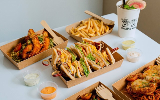 Wrap & Run - Mì Ý Pasta, Bánh Tortilla & Bánh Mì Kẹp