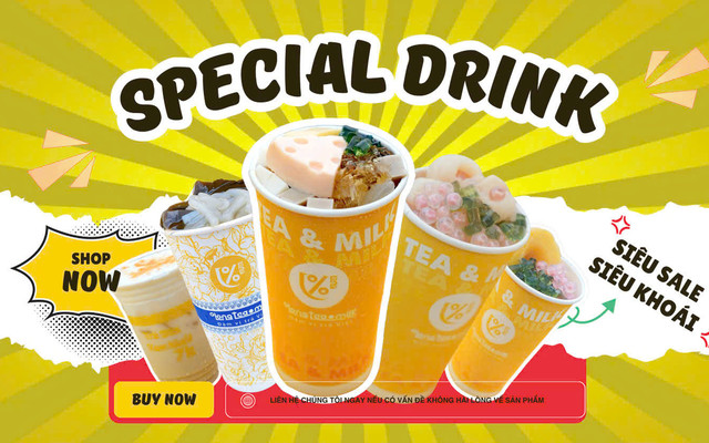 Tina Tea - Trà Sữa, Trà Trái Cây & Ăn Vặt - Hoà Hảo Q10