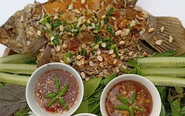 Cá Cam Cá Lóc Nướng & Cá Tai Tượng Chiên Xù - Quán 7 Màu - Tân Kỳ Tân Quý