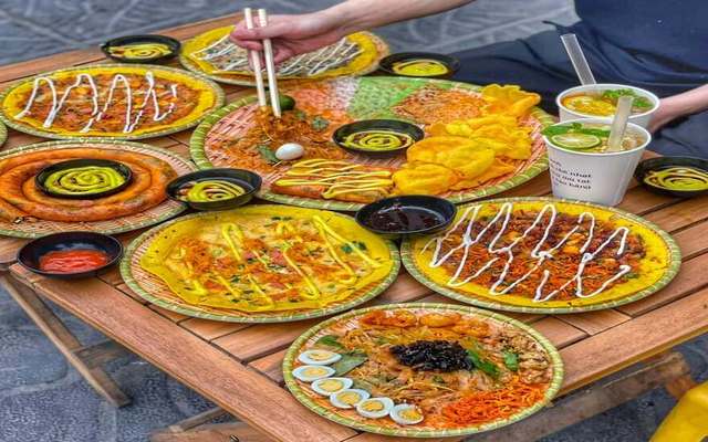 Dơm Vua Bánh Tráng - Chùa Láng