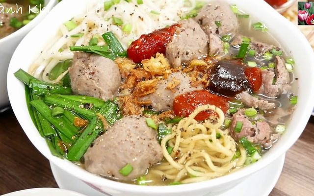 Hủ Tiếu Mì Bò Viên Anh Ba