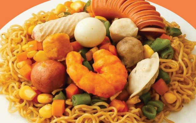 Tiệm Mì Indomie Tôm Béo - Mì Trộn & Nem Chua Rán - Khương Thượng