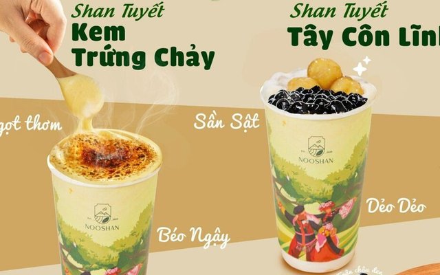 NooShan - Trà Sữa Shan Tuyết Pha Máy - 114 Hồ Tùng Mậu