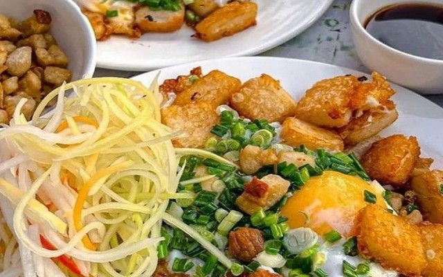 Bột Chiên Hồ Lô - Nui Chiên & Mì Nui Xào Bò Trứng