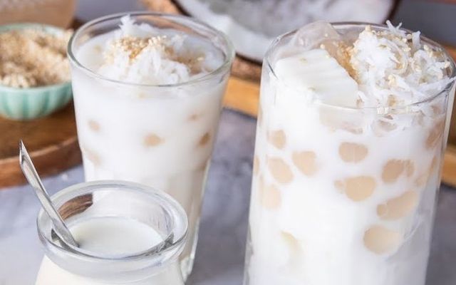 Sữa Chua Trân Châu Nước Cốt Dừa Hạ Long - Xóm Chiếu