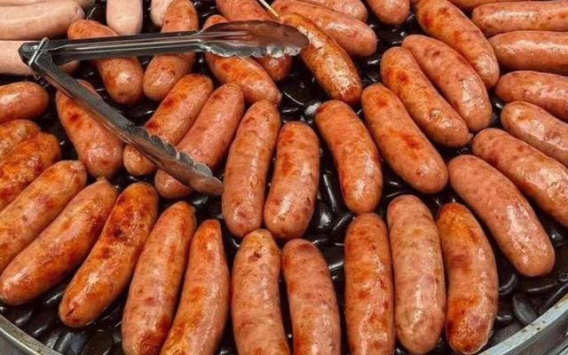 Ăn Vặt Tuệ Nhân - Lạp Xưởng Nướng Đá - Luỹ Bán Bích