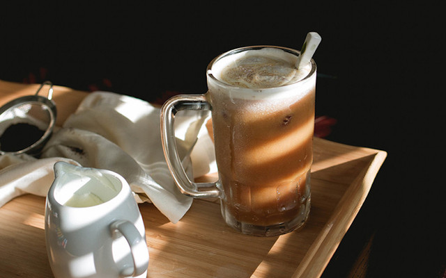 Meraki Cà Phê - Cà Phê Muối & Sữa Tươi Khoai Lang Tím - Cầu Xéo