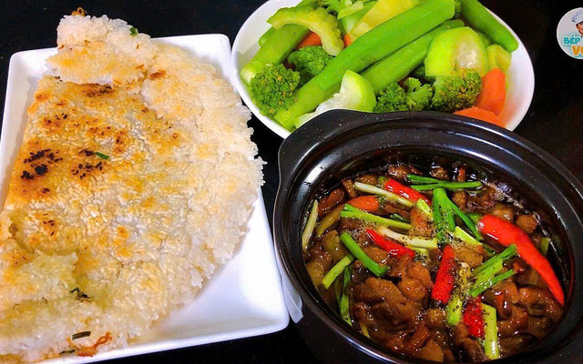 Cơm Cháy Kho Quẹt, Cơm Chiên & Mì Xào - Dương Bá Cung