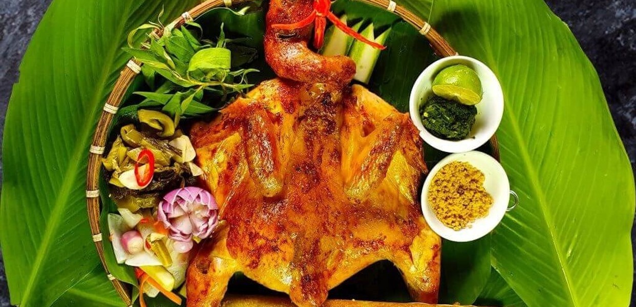 Gà Quay Bánh Bao Cơm Lam Kim Kê - Lê Văn Lương