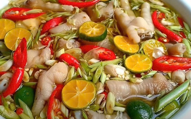 Chân Gà Sả Tắc Mẹ Nấm