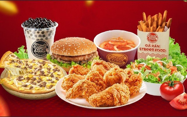 Gà Rán Street Food - Pizza, Burger & Mỳ Ý - Đường Số 19