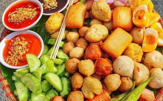 Ăn Vặt Tiểu Bảo - Cá Viên Chiên Mắm