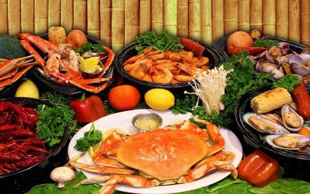 Hải Sản Tươi Nướng Hấp & Chim Cút Nướng - Khương Trung