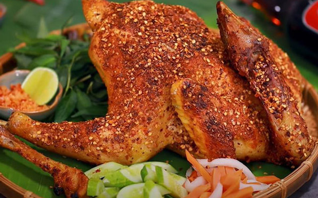 Gà Nướng Muối Ớt - Ăn Vặt Thảo PanDa - Nguyễn Hữu Cảnh