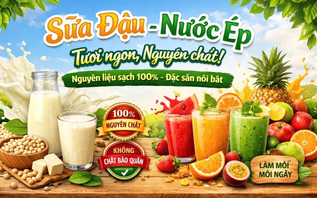 SỮA ĐẬU - 06 CHU VĂN AN