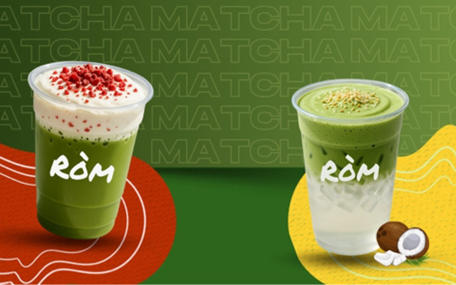 Tiệm Ròm - Matcha, Cacao & Houjicha Man Thiện